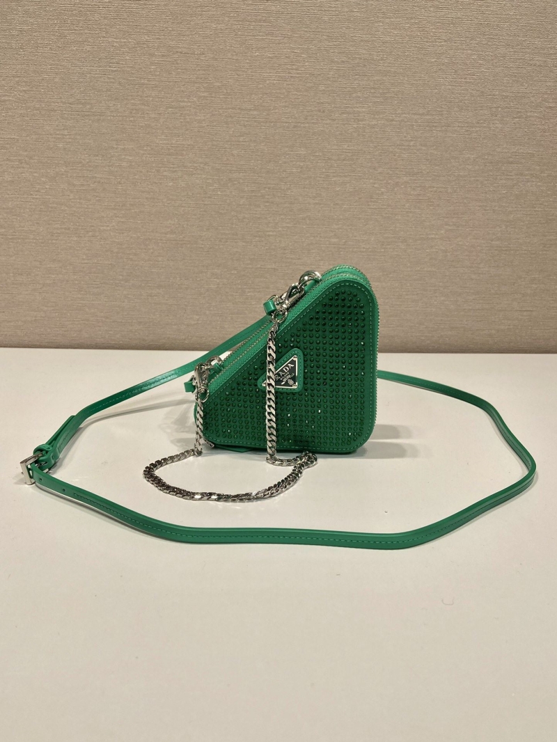 Pra*a triangle pouch
